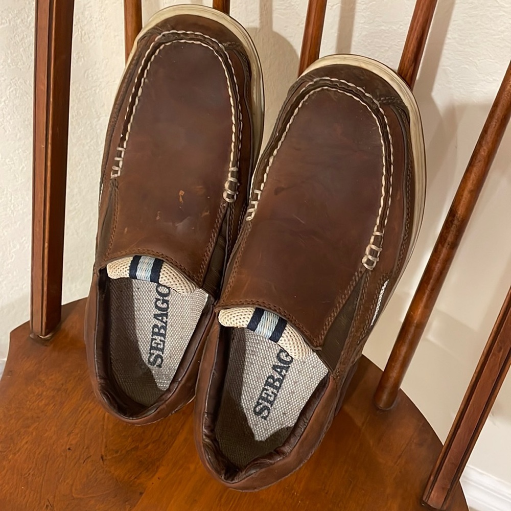 Men’s Sebago casual shoes size 10 W